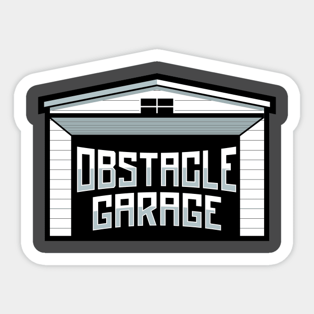 Obstacle Garage Badge Sticker by Obstacle Garage